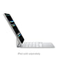 Apple Magic Keyboard for iPad Pro 11-inch M4 English layout white side view