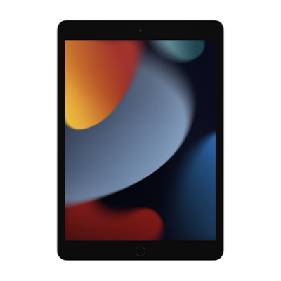 Apple iPad 9th Gen silver front view