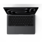 Apple MacBook Pro 14-inch M3 space black opened top view