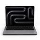 Apple MacBook Pro 14-inch M3 space black front view