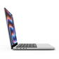 Apple MacBook Pro 14-inch M4 silver opened left side view