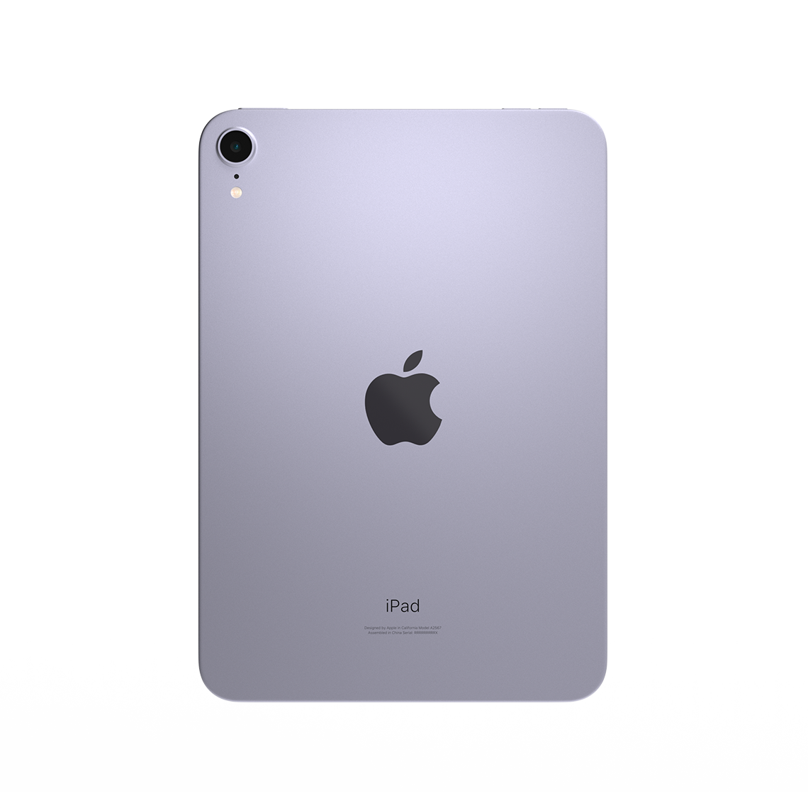 Apple iPad Mini purple rear view