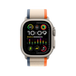 Apple Watch Ultra 2 49mm GPS + Cellular - Titanium - M/L Orange/Beige Trail Loop, Grade B