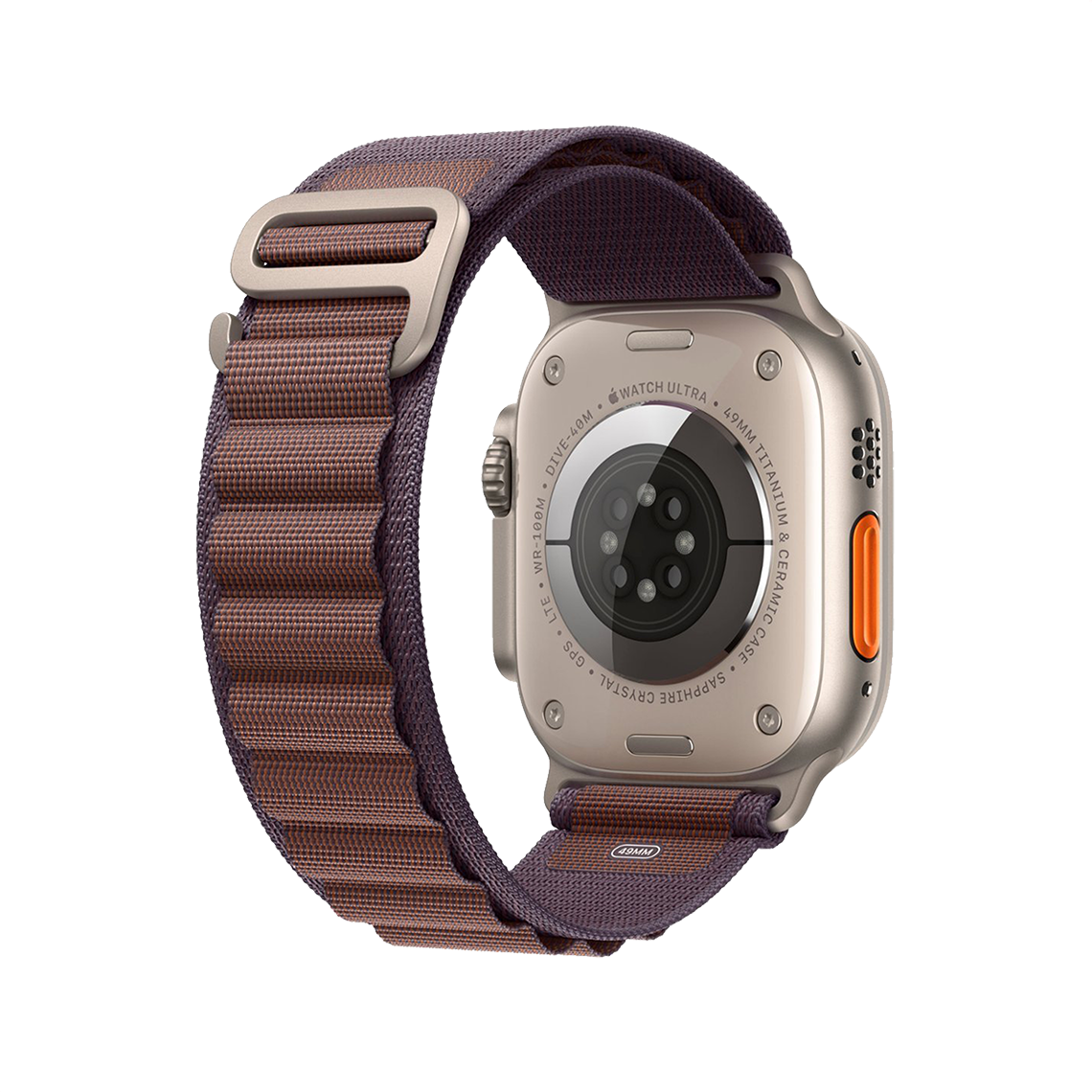 Apple Watch Ultra 2 49mm GPS + Cellular - Titanium - Large Indigo Alpine Loop, Grade A