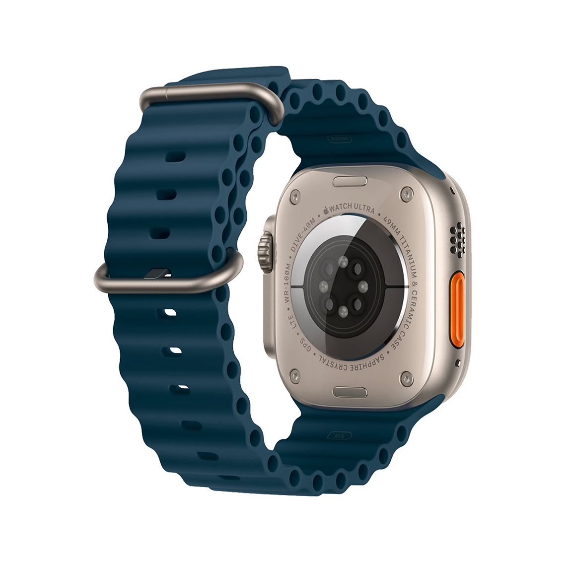 Apple Watch Ultra 2 49mm GPS + Cellular - Titanium - Blue Ocean Band, Open Box