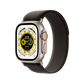 Apple Watch Ultra 49mm GPS + Cellular - Titanium - M/L Black/Gray Trail Loop, Grade B