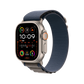 Apple Watch Ultra 2 49mm GPS + Cellular - Titanium - Small Blue Alpine Loop, Open Box