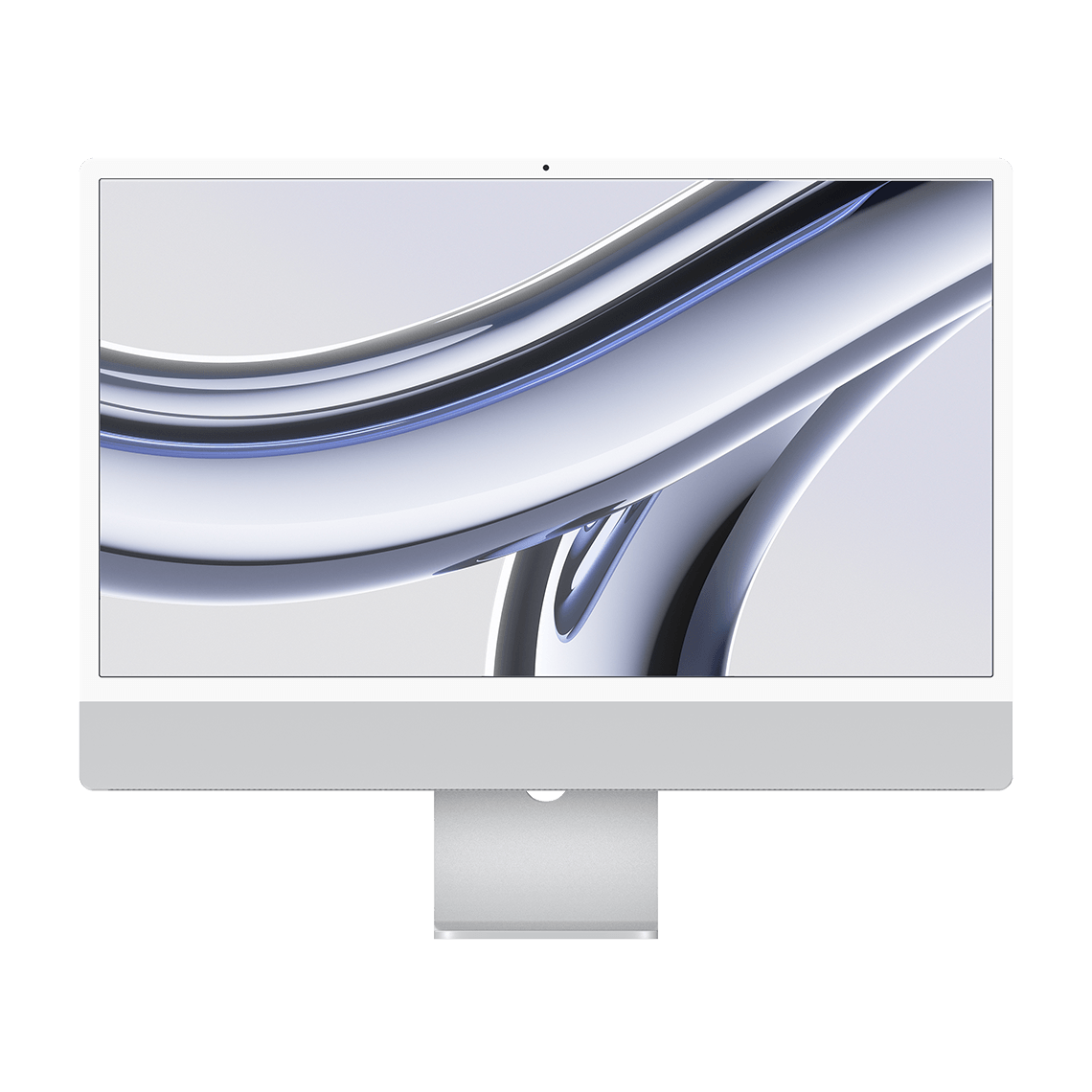 Apple M3 iMac 24-inch - Silver - 8GB RAM, 256GB Flash, 8-Core GPU, 2 Ports, Open Box