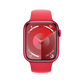 Apple Watch Series 9 45mm GPS + Cellular - Product Red w/ M/L Red Sports Band, Grade A